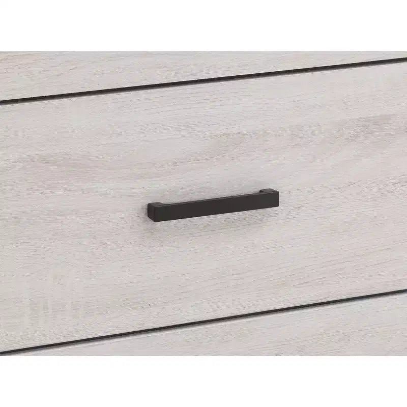 Rectangle 4-Drawer Dresser with Pull Handles and Wide Top Surface