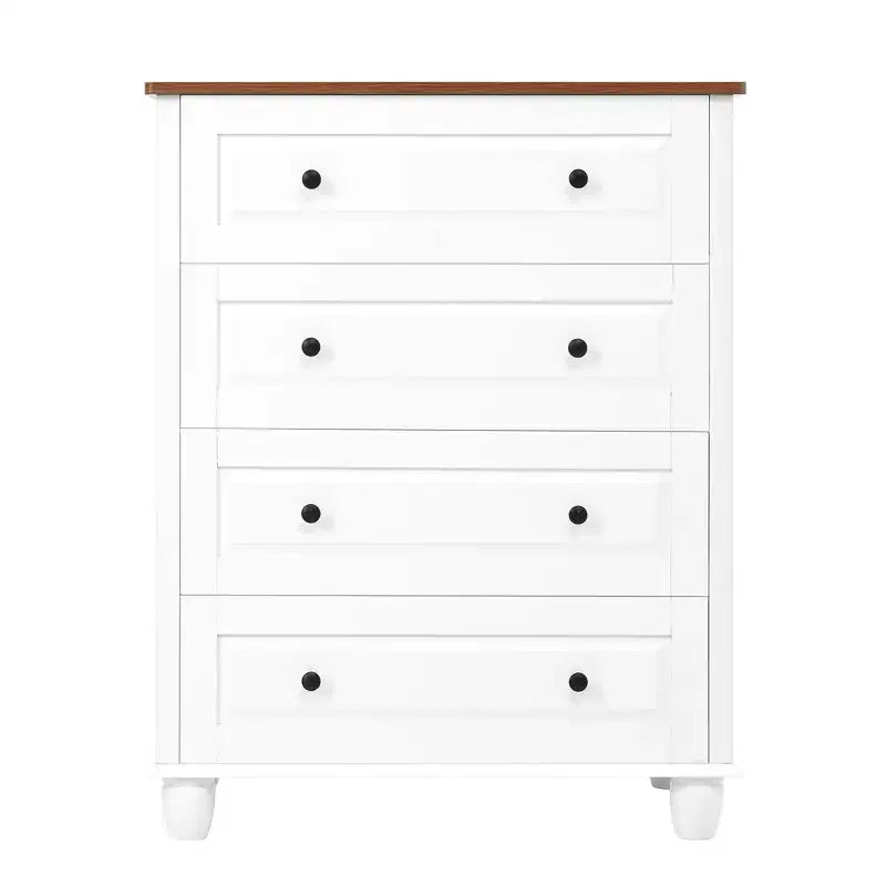 Tall Wood Dresser with Multiple Drawers – Storage Cabinet for Bedroom, Kids Room, Living Room & Entryway
