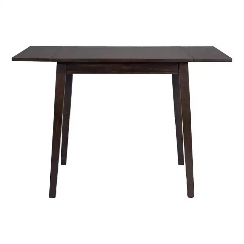 Rectangular Extendable Dining Table with Rubberwood Legs