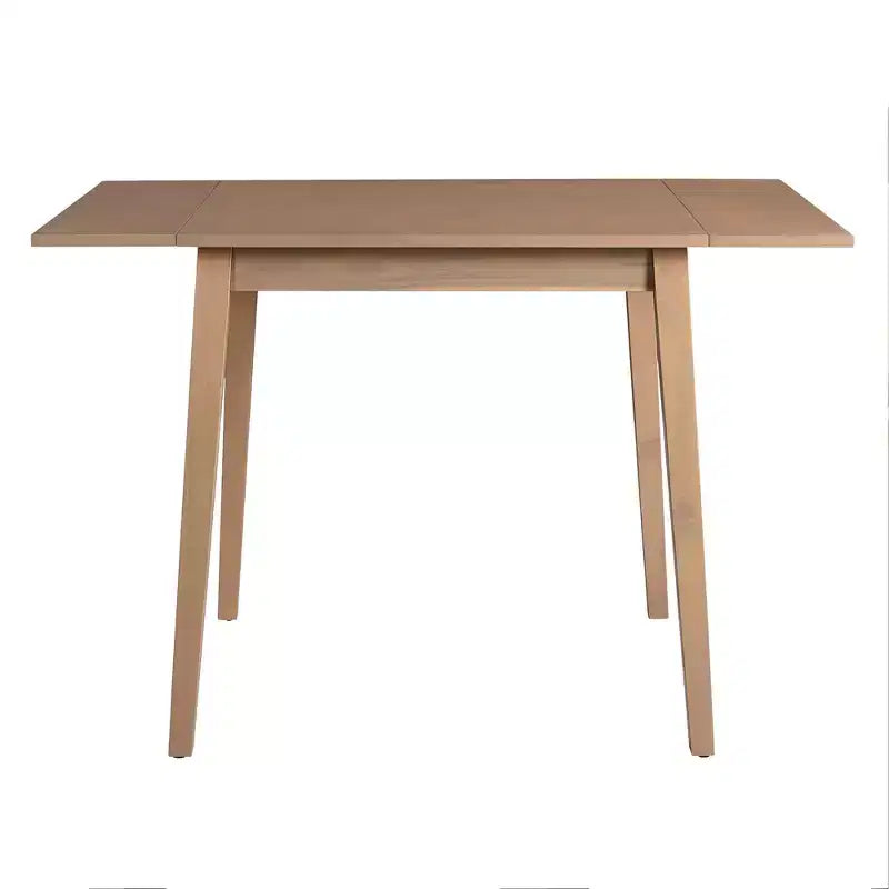 Rectangular Extendable Dining Table with Rubberwood Legs