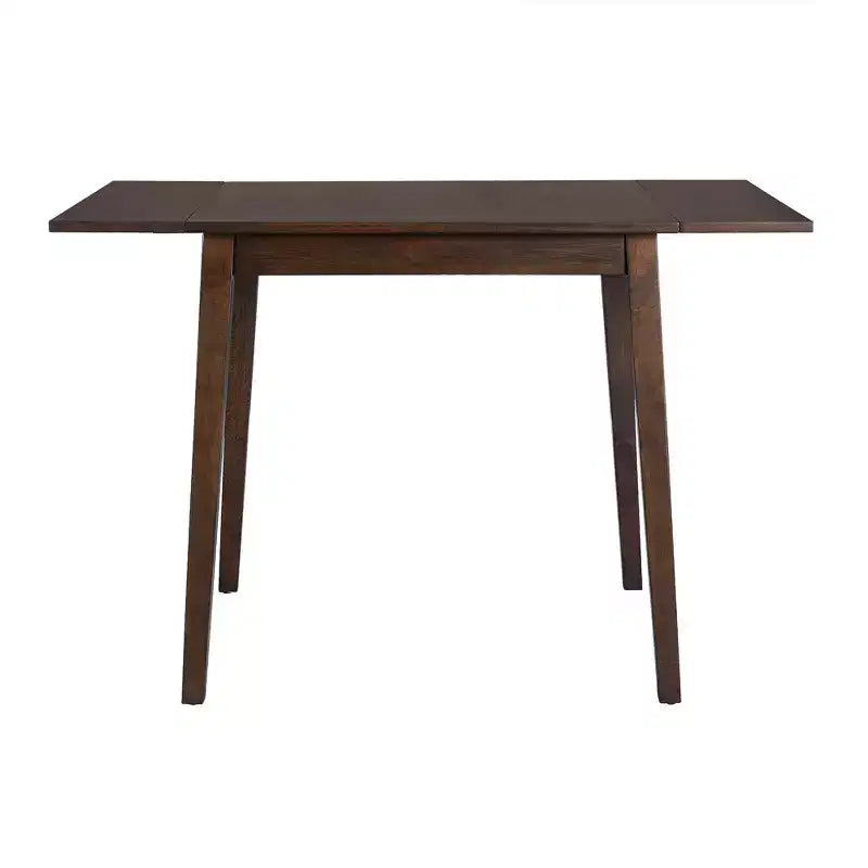 Rectangular Extendable Dining Table with Rubberwood Legs