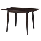 Tavolo da pranzo rettangolare allungabile con gambe in legno di gomma