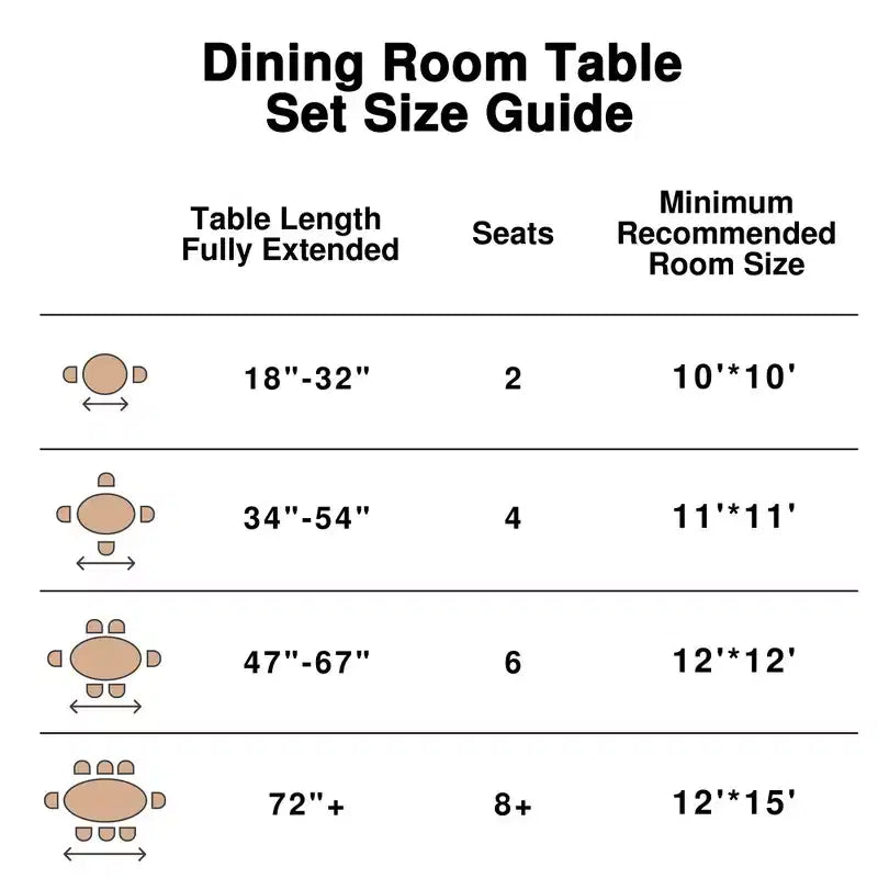 46-Inch Round Wood Dining Table, Seats 4–6, Pedestal Base