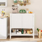 Console Table, Narrow Sofa Table with 2-Door Storage - Entryway/Hallway Table for Living Room, Office, Couch