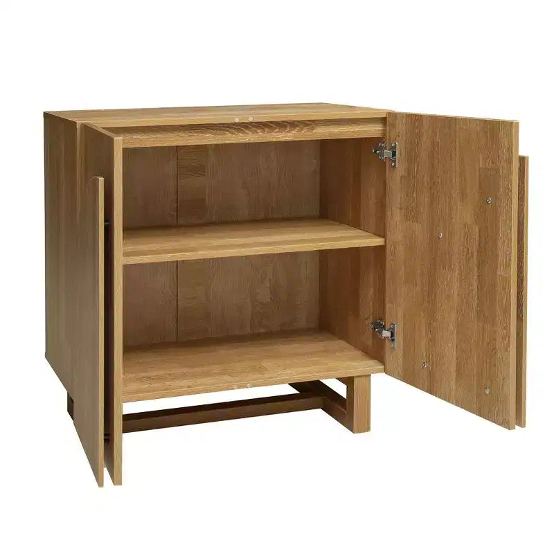 Vintage Sideboard Buffet Cabinet with 2 Doors & Adjustable Shelves