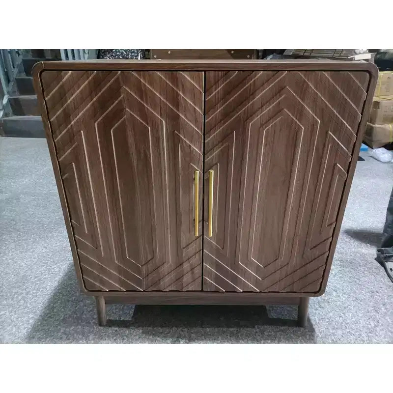 Vintage Sideboard Buffet Cabinet with 2 Doors & Adjustable Shelves
