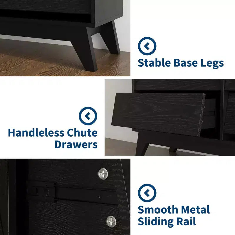 6-Drawer Slant Storage Cabinet
