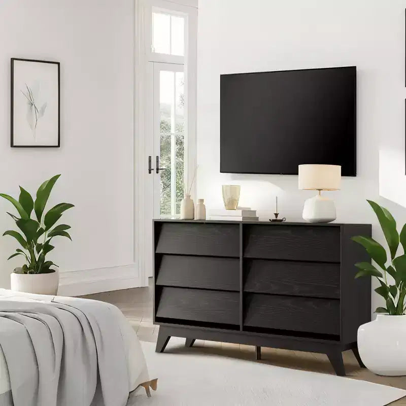 6-Drawer Slant Storage Cabinet