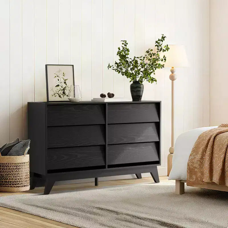 6-Drawer Slant Storage Cabinet