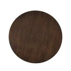 Tavolino rotondo in legno, stile moderno di metà secolo