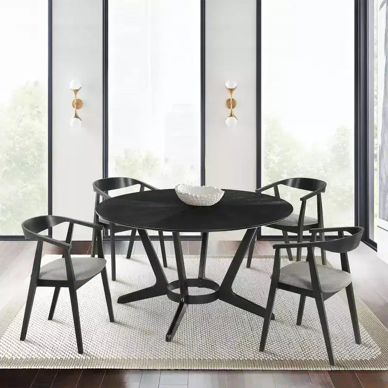 Santana Wood Dining Chair - Set of 2