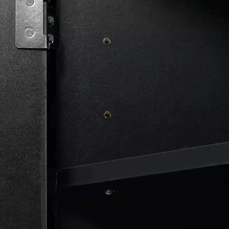 Triangle Corner Bathroom Cabinet with Adjustable Shelves