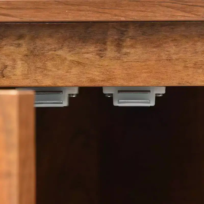 Triangle Corner Bathroom Cabinet with Adjustable Shelves