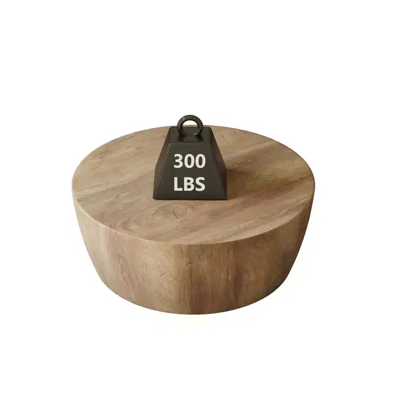 Round Industrial Coffee Table