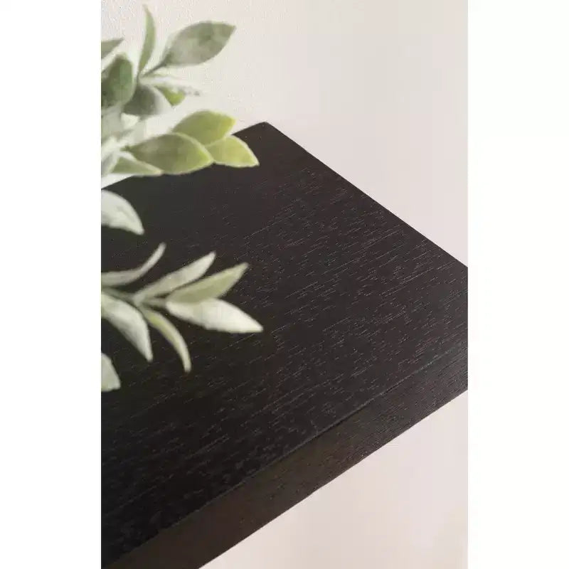 Floating Shelf Set, Black, 2-Piece, 24 Inch