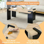 Tavolino basso con piano in MDF