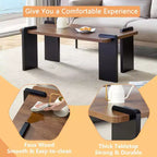 Tavolino basso con piano in MDF