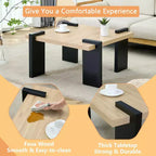 Tavolino basso con piano in MDF