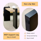 Tavolino basso con piano in MDF