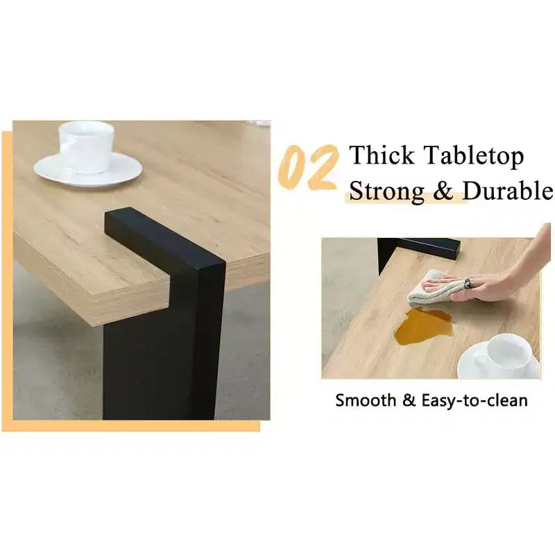 Low Floor Coffee Table with MDF Top