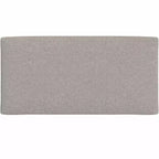 Pouf poggiapiedi rettangolare grande da 122 cm con contenitore e coperchio sollevabile