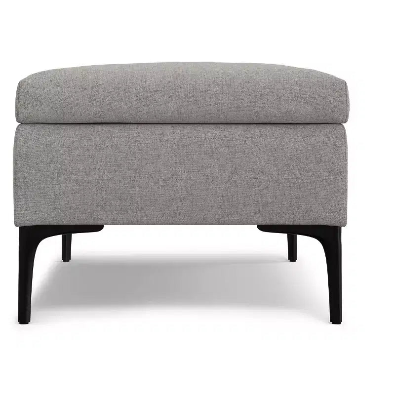 48 inch Wide Rectangle Large Coffee Table Storage Ottoman with Lift-Up Lid