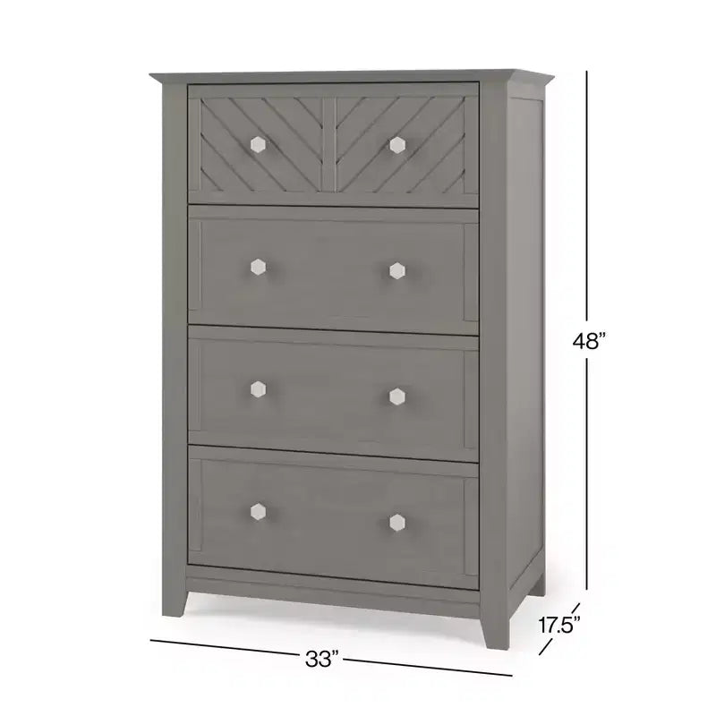 4-Drawer Dresser for Nursery or Bedroom
