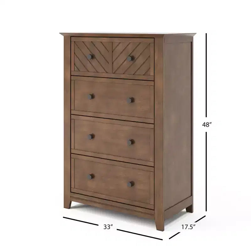 4-Drawer Dresser for Nursery or Bedroom