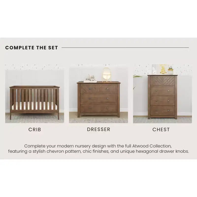 4-Drawer Dresser for Nursery or Bedroom